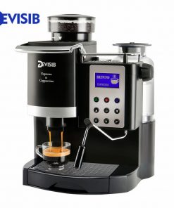 DEVISIB Professional All-in-One Espresso Coffee Machine Americano Maker  with Bean Grinder and Milk Frother – Sailor Sludge Gourmet Coffee